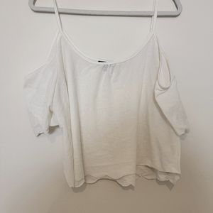 Topshop scallop crop top 12
